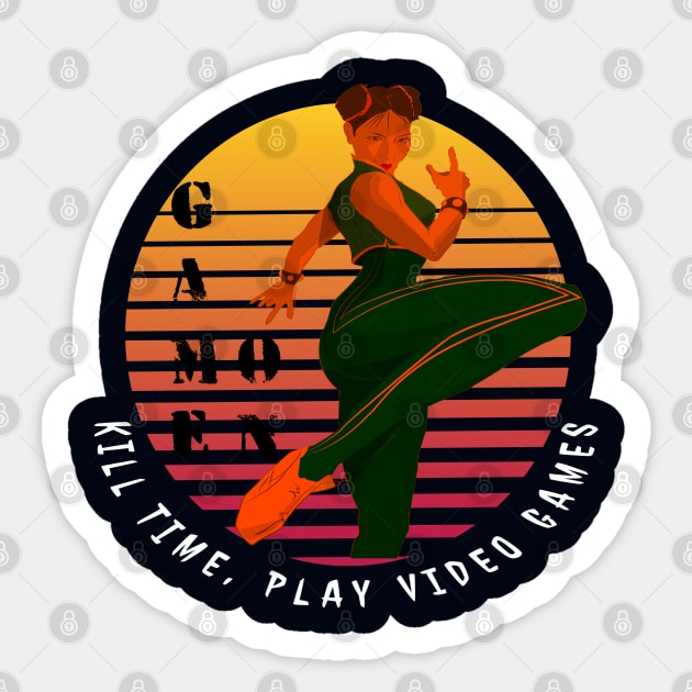 Kill Time Play Video Games Sticker by musicanytime